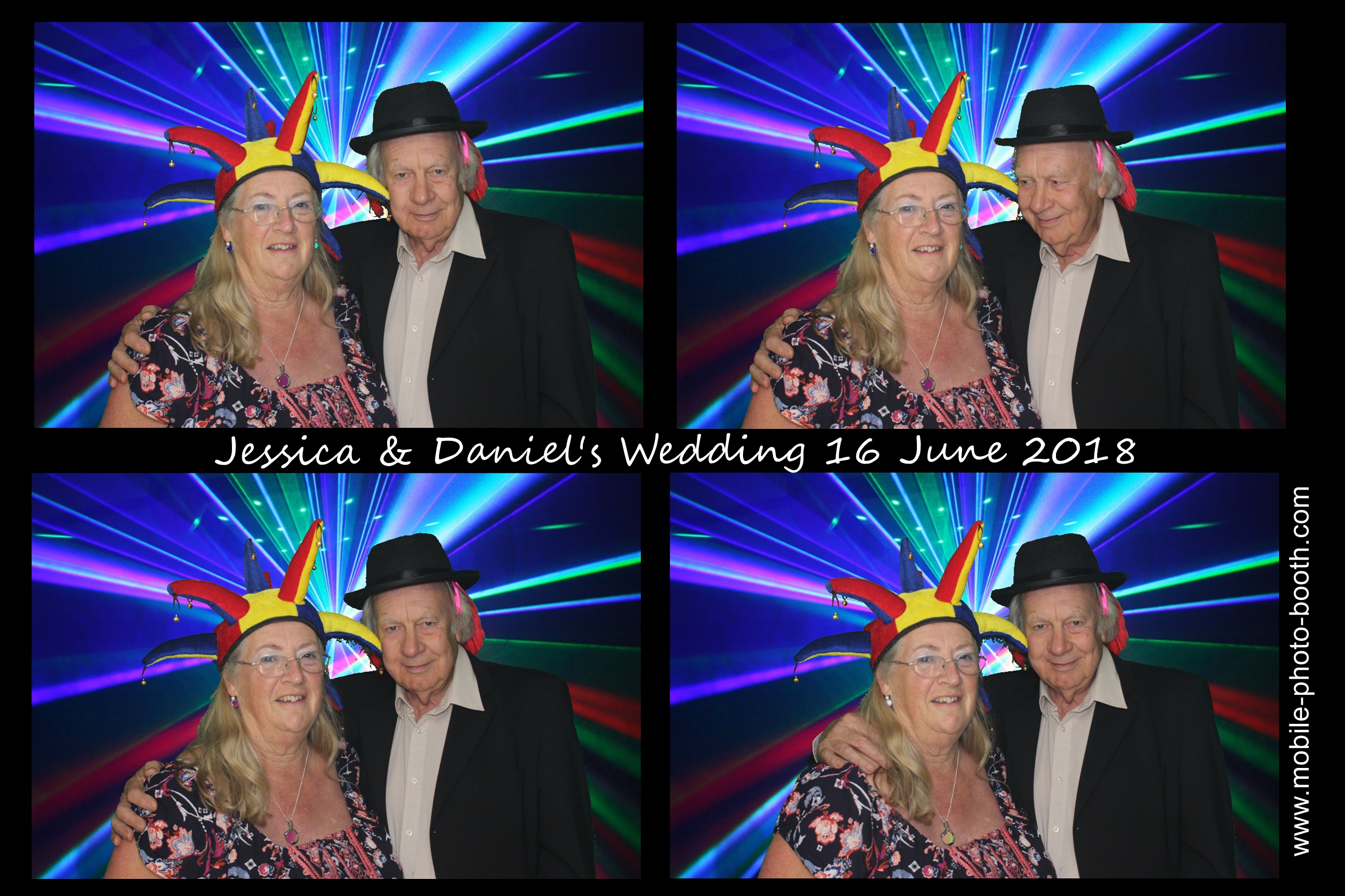 Jessica & Daniel | View more photos from the event at images.mobile-photo-booth.com/u/MobilePhotoBoothUK/Jessica-Daniel